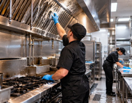 Deep Cleaning a Restaurant Kitchen: The Areas That Fail Inspections