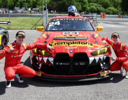 Templeton and Collins Secure Maiden GT4 Victory at Oulton Park